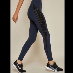 DLC Total Eclipse Leggings in Blue/Black SZ XS EUC